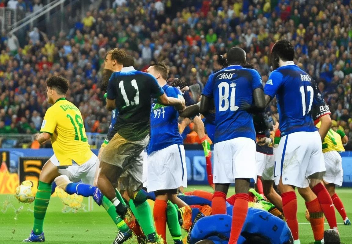 巴西法国足球对决：绿茵荣耀与激情碰撞回顾(图2)